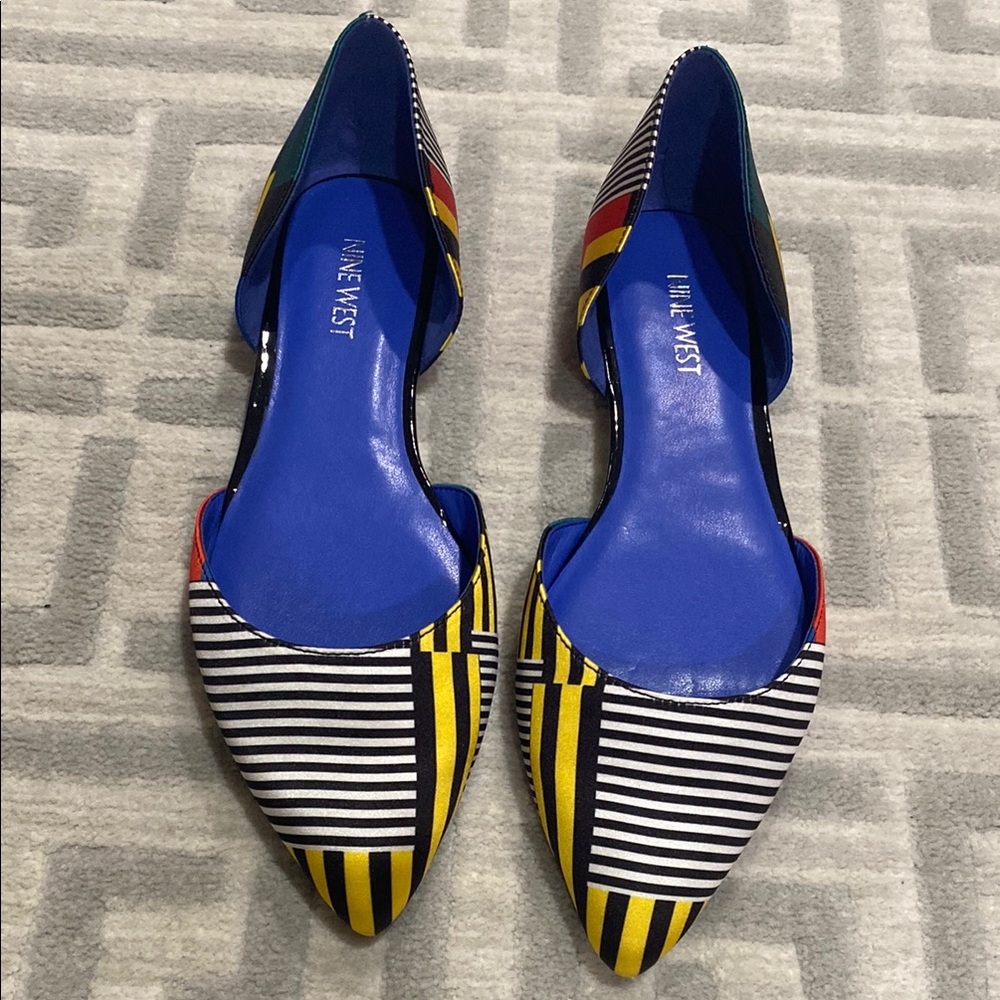 Nine West silky flat shoe. 7.5
